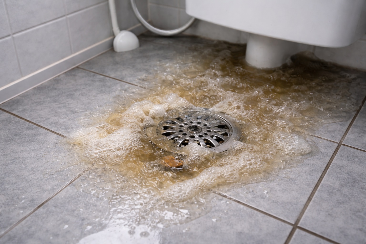 Esgoto voltando pelo ralo é perigoso? Veja os riscos à saúde, causas e como resolver com urgência em Porto Alegre. Fone (51) 98948-1785.